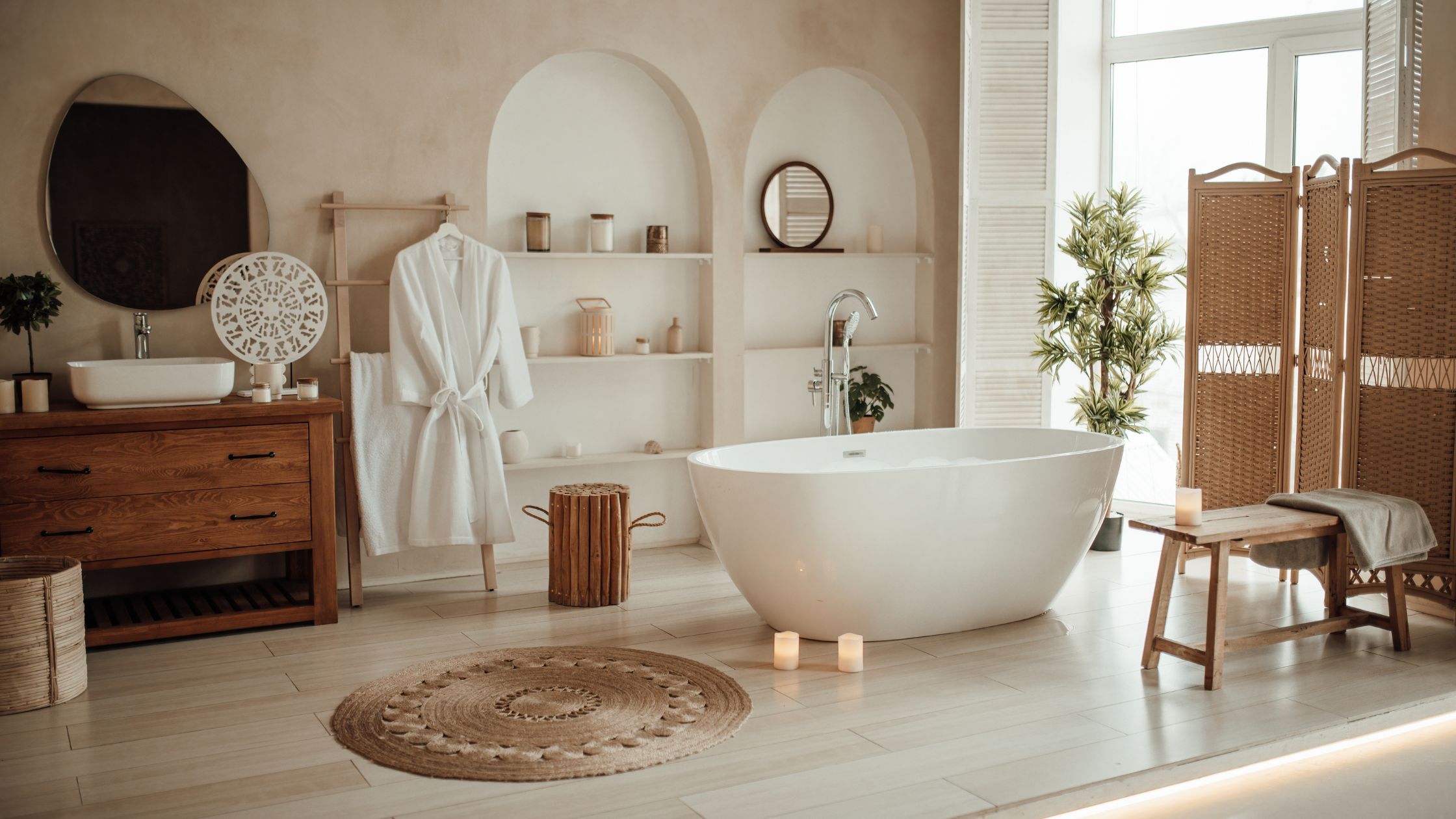 Clean and stylish bathroom layout illustrating how often should you remodel your bathroom