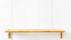 How to install shower seat with tile wall mount safely