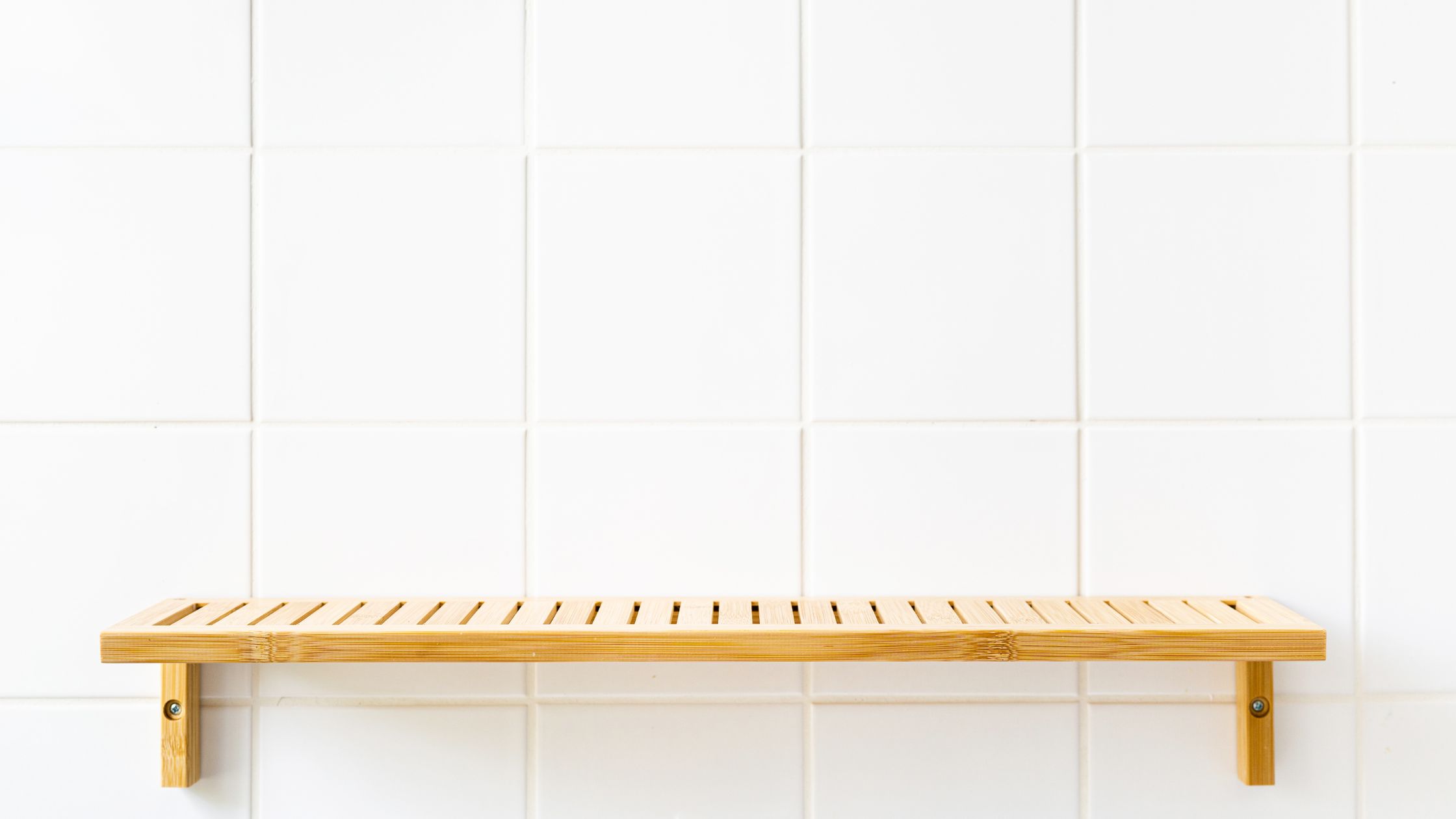 How to install shower seat with tile wall mount safely