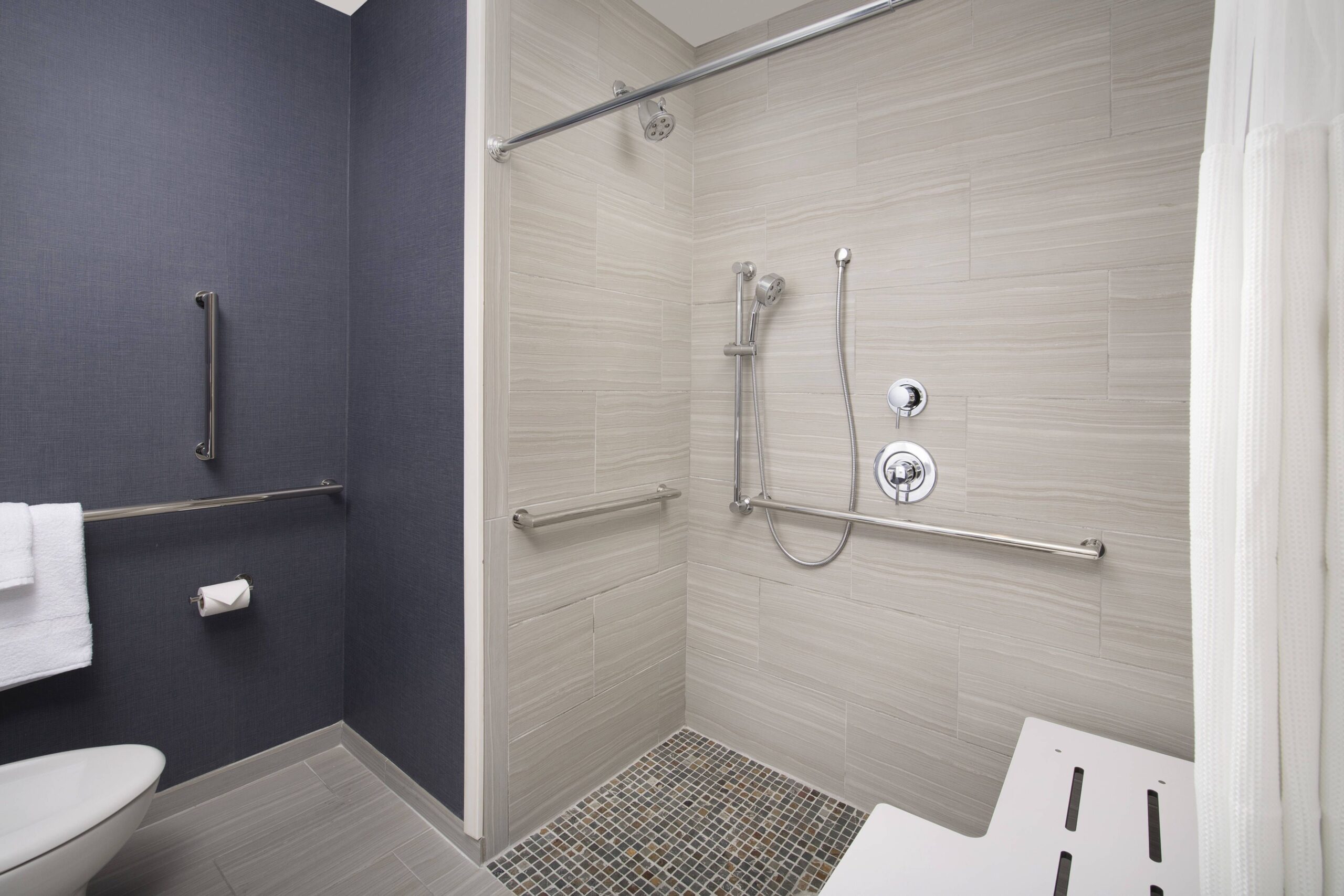 Roll-in Shower