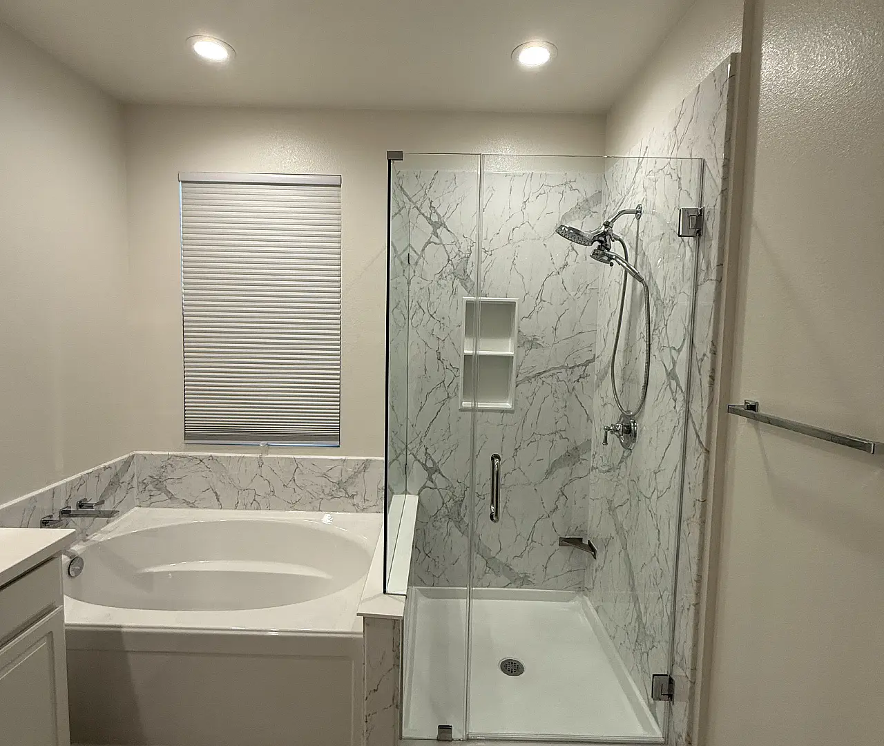 California style shower remodelers