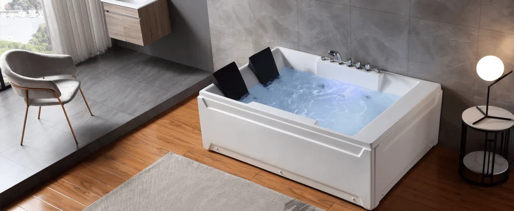 Jacuzzi two person bathtub options
