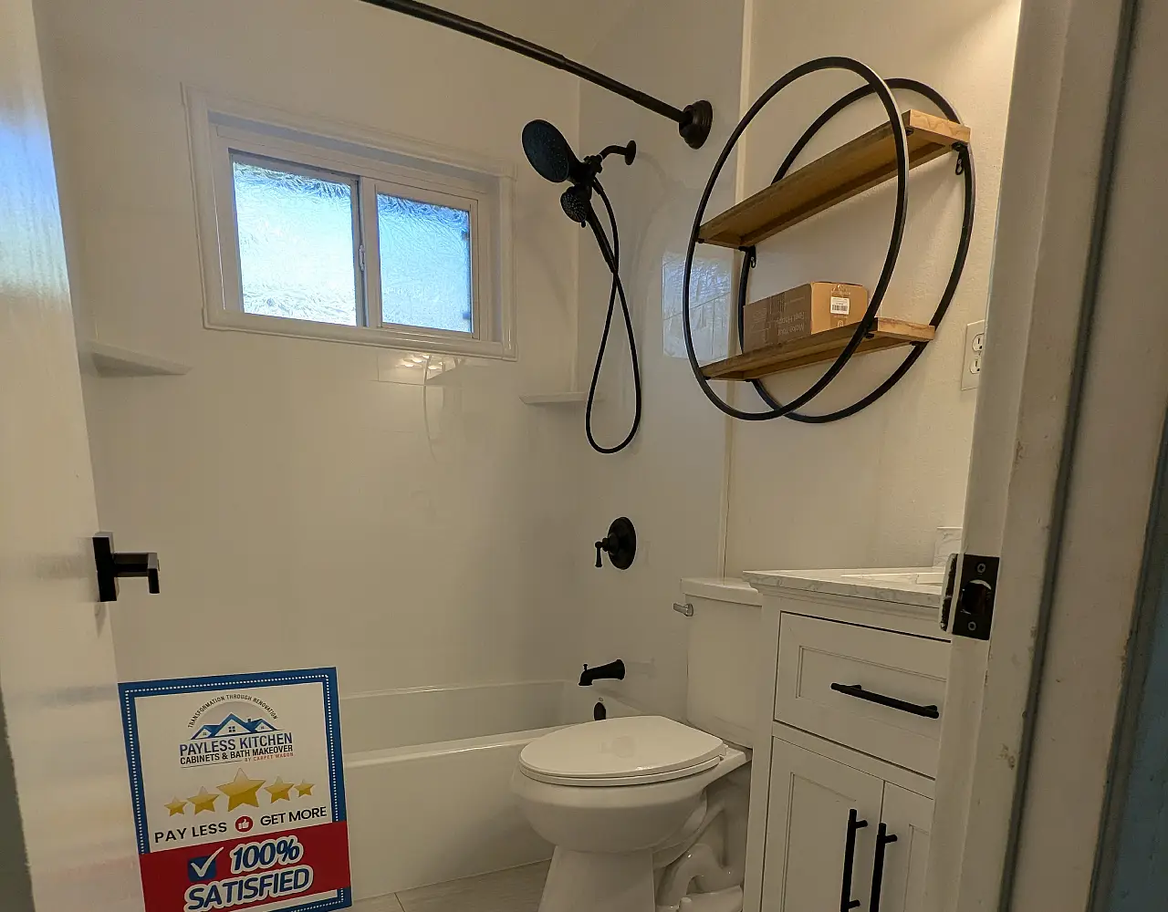 after bathroom remodel in Glendora, CA