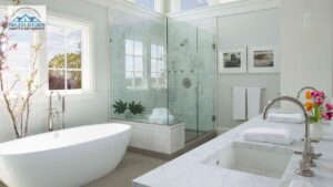 Spa-like bathroom design
