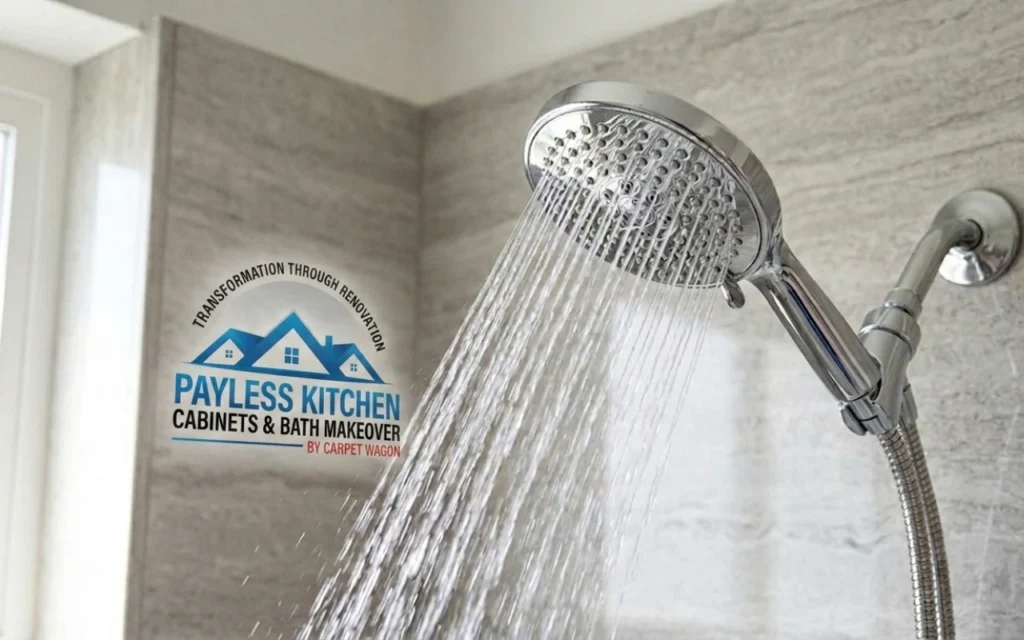 how to increase shower water pressure
