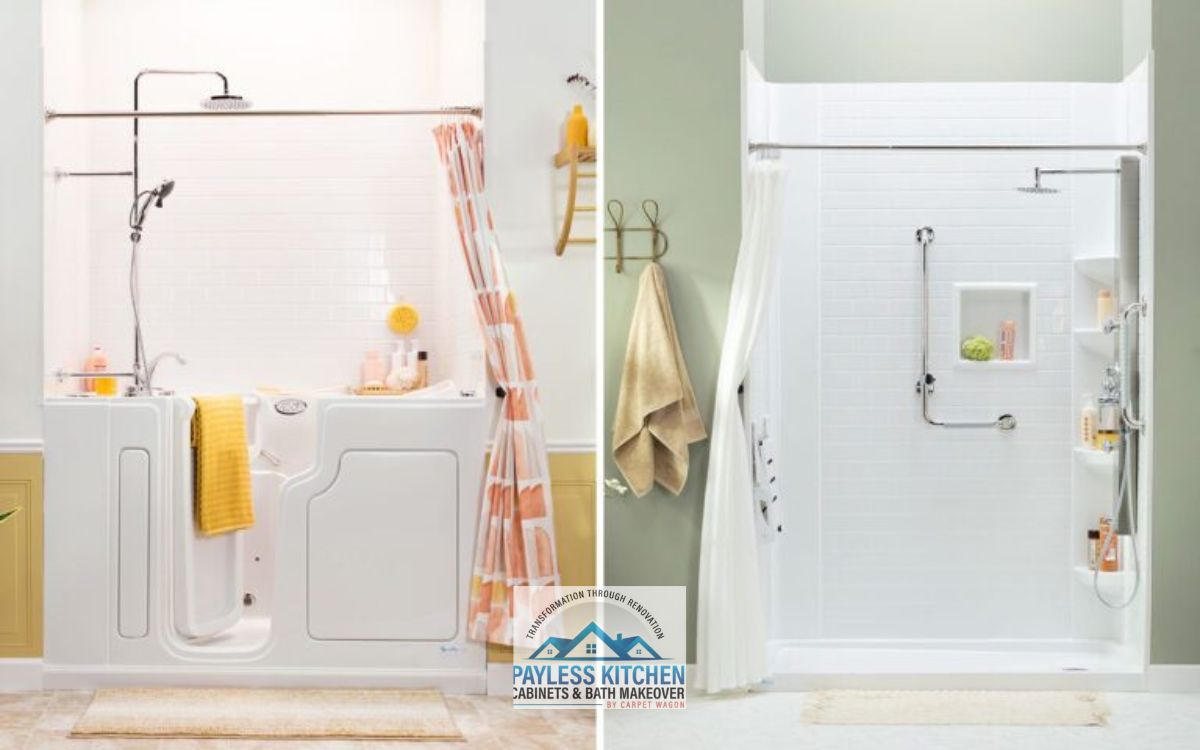 Roll-In Shower vs Walk-In Shower