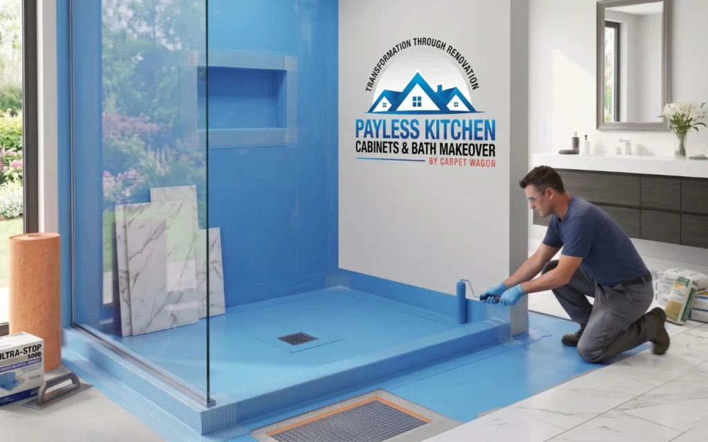 poor bathroom waterproofing