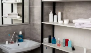 Bathroom storage space