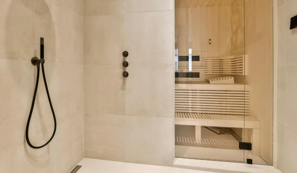 Home Steam Shower in a luxurious bathroom