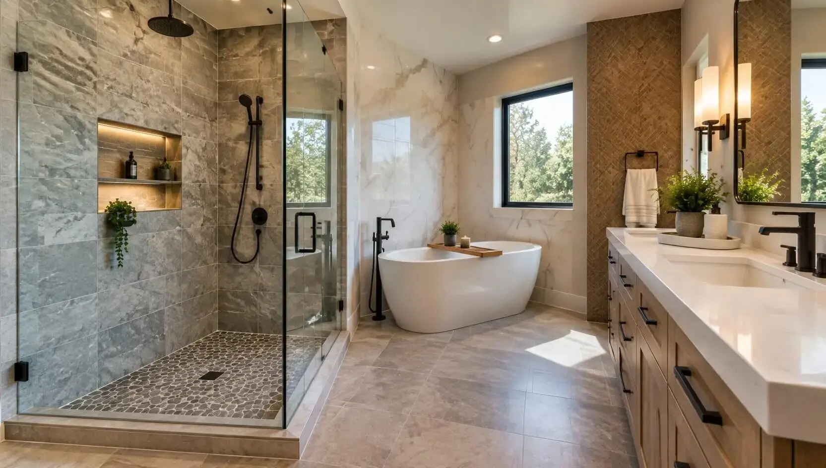 Tile Materials for Showers and Wet Areas