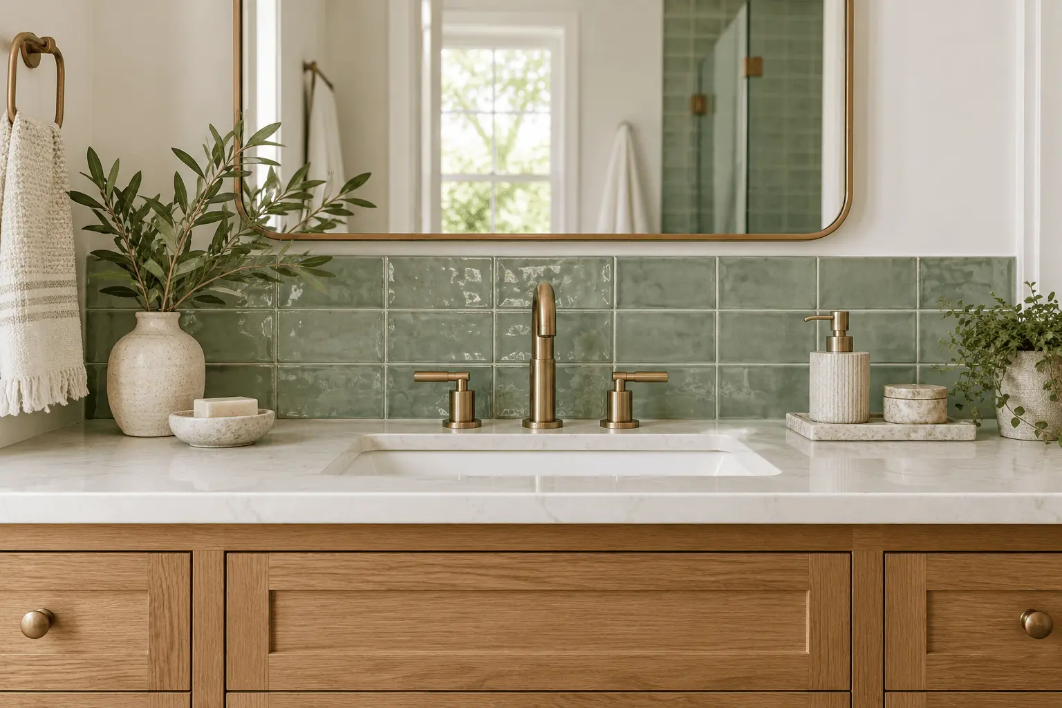 Bathroom Vanity Backsplash Ideas